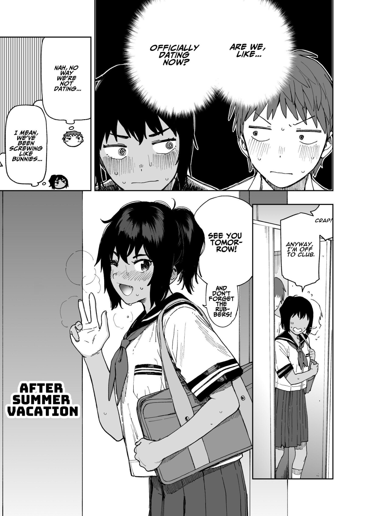 Hentai Manga Comic-After Summer Vacation-Read-4